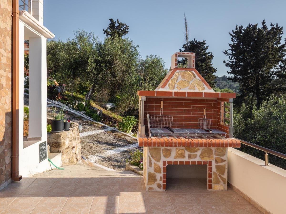Вілла Olea Stone House Near The Sea Notos Екстер'єр фото